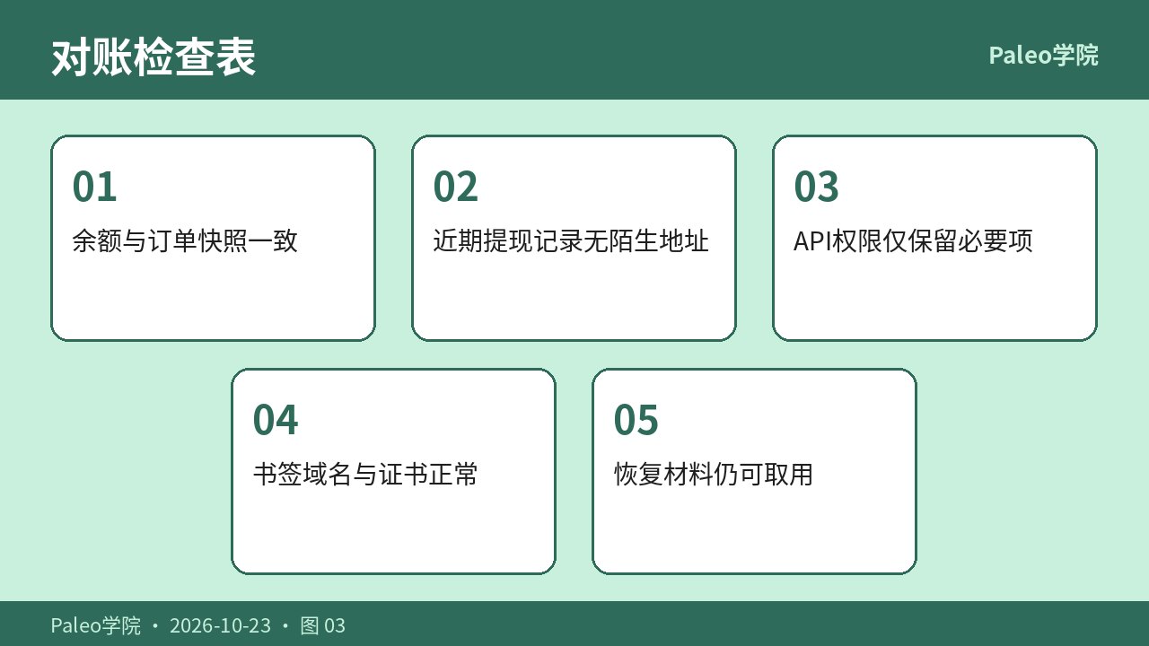双入口对账与异常授权排查