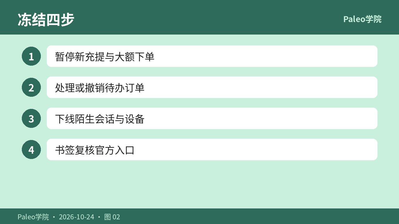 待办订单与会话下线四步