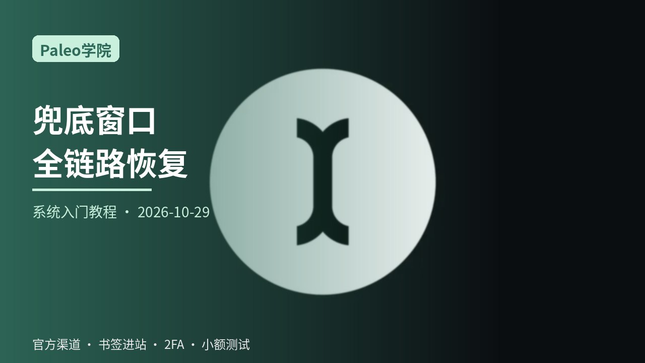 链事故兜底窗口下全链路恢复总览